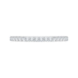 1/10 ct Diamond Carizza Wedding Band in 14K White Gold